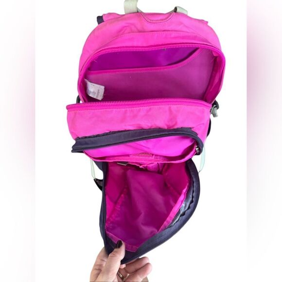 The North Face Pink& Purple Multi Pocket Backpack Bookbag main image 7